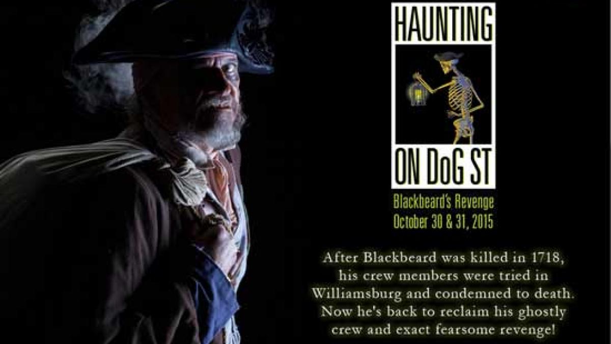 2015 advertisement for "Haunting on DoG Street"